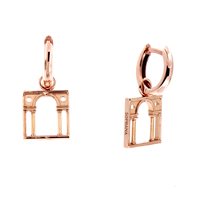 Ohrringe Loving Palladio  Dame 2D in Gold 14R-OR SERLIANA - 14R-OR SERLIANA